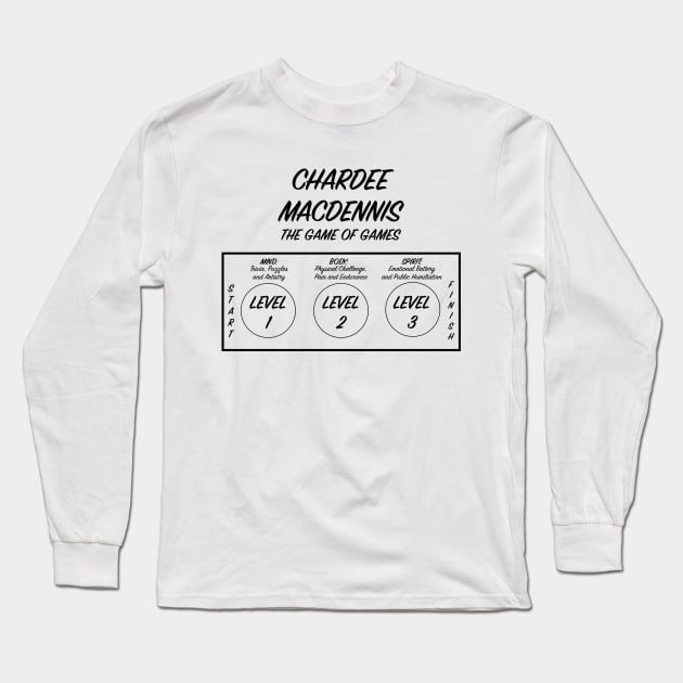 Chardee Macdennis Long Sleeve T-Shirt by VideoNasties